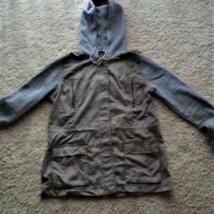 MISS LONDON Olive Green Utility Jacket (NWOT)